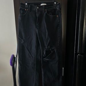 90’s relaxed Jean high rise